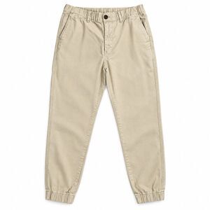 Bearbottom Stretch Jogger Pants Sand Dune Khaki Chino Travel Casual Men's L